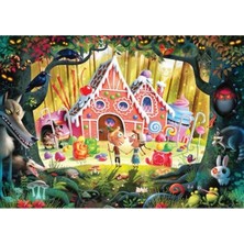 Mythriva Hansel ve Gretel Temalı 1000 Parça Yapboz, Eğlenceli Zaman Geçirme Aracı