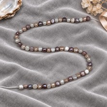 Moony Stone 6-7 mm Yassı Mix Inci Dizi Boncuk