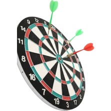 TCX Eğlenceli Duvara Monte Ahşap Dart Tahtası 17 Inç Oyun Alanları Için