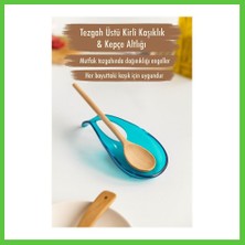 Bezos Akrilik Aquamarin Tezgah Üstü Kirli Kaşıklık & Kepçe Altlığı Vengners