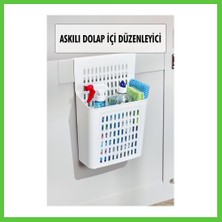 Bezos Askılı Dolap Içi Düzenleyici & Sepet Raf Organizeri & Çok Amaçlı Düzenleyici & Deterjanlık Şampuanlık Vengners