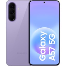 Happy Trend Galaxy A57 5g Android Akıllı Telefon, 256GB Hafıza, 8gb Ram, Lila, 6 Nesil Os Güncellemesi, Geniş Ekran, Üçlü Kamera (Samsung Türkiye Garantili)