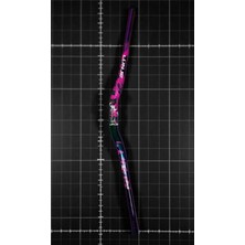 Happy Trend 780 mm Riser Mtb Gidon Bisiklet Gidonu Bukalemun Pembe Çok Renkli
