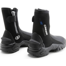 Happy Trend 5 mm - Sert Taban Botu 6 mm Neopren Dalış Botu, Sert Tabanlı, Siyah 38-39