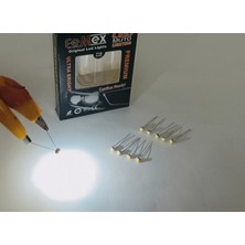 Happy Trend Adet T3-T4-T5 Duy Uyumlu Mini LED Ampul Kilometre Gösterge Ambians Aydınlatma Beyaz