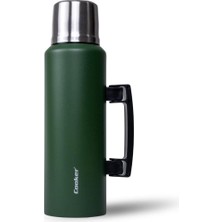 Happy Trend Campmate 1.5 L Paslanmaz Çelik Termos, Yeşil