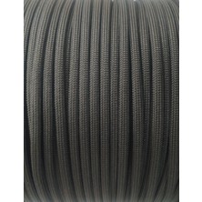 Happy Trend 4mm 7 Çekirdek Outdoor Bileklik Çadır Kamp Ipi 10 Metre Siyah