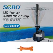Happy Trend LED-5800FP Işık+Fıskiye Havuz Pompası 3500LH 45W