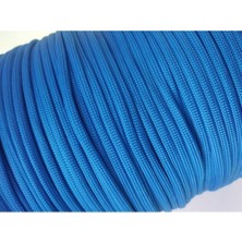 Happy Trend 4mm 7 Çekirdek Outdoor Bileklik Çadır Kamp Ipi 10 Metre 0004-10 Mavi Tek Ebat