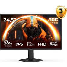 Happy Trend 24G50Z2 23.8″ 260Hz 0.3ms Fast IPS Adaptive Sync HDR10 Fhd Siyah Gaming Monitör
