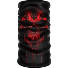 Happy Trend Extreme Spor Motor ve Bisiklet Kullananlara Özel Desenli Buff Boyunluk Bandana Balaklava - 200624-6