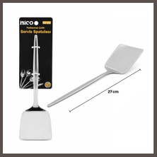 Ecotrend Krom Kaplama Metal Servis Spatula 27 cm ECO123