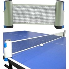 Happy Trend Masa Üstü Tenis File Seti Portatif Ayarlanabilir Bütün Masalar ile Uyumlu