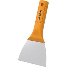 Happy Trend Saptak Spatula, Çelik Uçlu Spatula, Ergonomik Plastik Saplı, Dayanıklı Güçlü Yapı, Alçı, Boya, Macun Uygulama Malası, Inşaat, Hırdavat, Profesyonel El Aleti (120 Mm)
