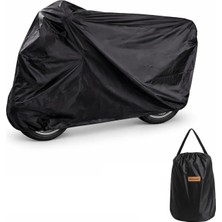 Motosiklet Scooter Brandası Örtüsü Lastikli Taşıma Çantalı 185X70X100 cm AL5493