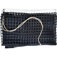 Happy Trend FILE-MTA201-M Delta Örgülü Mavi Deluxe Masa Tenisi (Pinpon) Ağı Filesi Unisex, Tek Renk, M