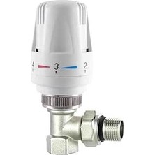 Happy Trend Termostatik Radyatör Vanası Köşe Tip 1/2'' KVN111