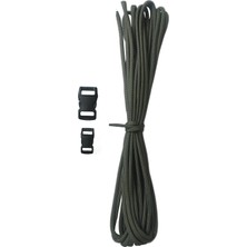 Happy Trend 4mm 7 Çekirdek Outdoor Bileklik Çadır Kamp Ipi 5 Metre Haki
