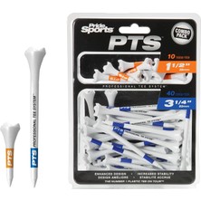 Happy Trend Golf Tee Pride Performance Plastik Golf Tişörtleri – Combo 50'li Paket