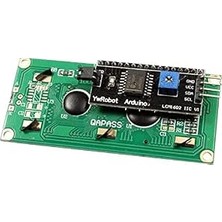 Happy Trend 16X2 LCD Ekran - I2C Lehimli Mavi Display