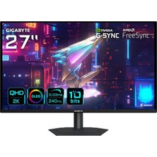 Happy Trend GO27Q24A 27" 240Hz 0.03MS 2k G-Sync HDR10 Qhd Qd-Oled Pivot Gaming (Oyuncu) Monitör