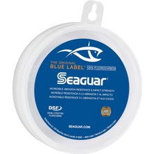 Happy Trend Blue Label Tuzlu Su Balıkçılığı Için Lider Misina, %100 Florokarbon, Şeffaf, Çeşitli Boyutlar