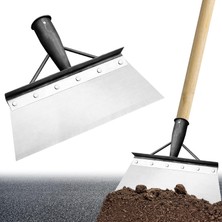 Happy Trend Fonksiyonlu Bahçe Küreği, Temizleme Küreği, Darbe Kazığı, Kürek, Bahçe, 30 Cm, Manganez Çeliği, Yabani Ot Küreği, Dış Mekan Yabani Ot Kazıyıcı, Sapsız, Yabani Ot Kazıyıcı, Yabani Ot Kazıyıcı