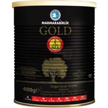 Happy Trend Gold Siyah Zeytin 400 gr (Teneke) 6'lı Koli 8682772045476
