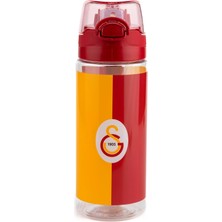 Happy Trend Çanta Galatasaray Lisanslı Okul Matarası, Kırmızı-Sarı Erkek Çocuk Suluk, 500ML Kapasiteli, Plastik Lisanslı Matara 25571