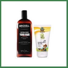 Bezos Brickell Saçlarınıza ve Sakalınıza Tonlamaya Şampuan + Ibn-I Sina Kuyruk Yağlı Bal Özlü Bay Bayan Yüzkremi 50ML BEZOS16