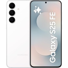 Happy Trend Galaxy S25 Fe Yapay Zeka (Aı) Telefon, Beyaz, 8gb Bellek, 256GB Depolama, 50MP Kamera, 6,7 Inç Ekran, Ince ve Daha Hafif Tasarım (Samsung Türkiye Garantili)
