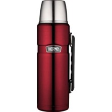 Happy Trend SK2010 Stainless King Large Büyük Boy Termos, Unisex, Kırmızı, 1.2 Lt