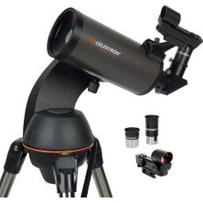 Happy Trend 22087 Nexstar 90 Slt Mak Bilgisayar Kontrollü Teleskop, Siyah