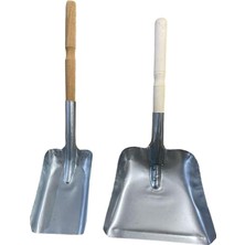 Happy Trend Ikili Kürek Set, Mangal Soba Şömine Kömür Köz Kürekleri, 2 Adet Kürek (Küçük+Büyük)