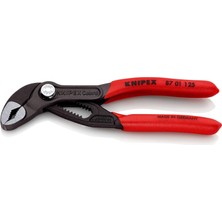 Happy Trend 8701125SB Mini Su Pompası Pensesi, 125 mm (4,9 Inç), Cobra, Yumuşak Plastik Sap [blister Ambalaj]
