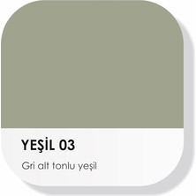 Happy Trend Su Bazlı Silinebilir Iç Cephe Duvar Boyası, 200ML, Özel Mat, Silikon Katkılı - 2023 Summer Palette - (Yeşil 03)