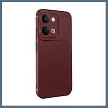 Burada Bulabilirsin Buradabulabilirsin Vivo Y31D Auto Focus Karbon Kapak - Bordo Bbz