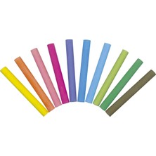 Happy Trend 539000 Tebeşir Robercolor – Yuvarlak, 10 Çeşitli Renklerde, 100 Adet