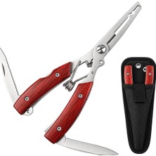 Happy Trend Desenli Çok Fonksiyonlu Balıkçı Pensesi – 2 Çakı Bıçaklı Pratik Balıkçılık Aleti