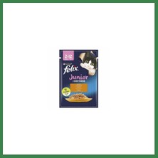 Felix Pouch Junior Tavuklu Yavru Kedi Konservesi 85 gr BEZOS16