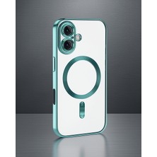Lexroo Iphone 16 Plus Kılıf Kross Magneticsafe Kapak – Turkuaz