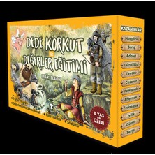 Timaş Çocuk Dede Korkut Ile Değerler Eğitimi Set (5 Kitap)