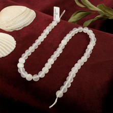 Moony Stone Selenit Doğal Taş Dizi (8mm)