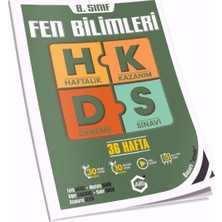 Arı Yayıncılık 8. Sınıf Fen Bilimleri Haftalık Kazanım Denemeleri