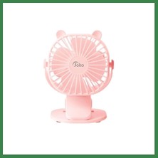 Bezos Joko JS03 Masaüstü Soğutma Fanı - Pembe BEZOS16
