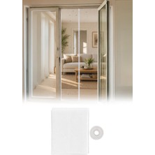 Omilife Mıknatıslı Kapı Sinekliği 120X210 cm Manyetik Sineklik Perde Kendinden Kapanan Kapı Tülü