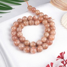 Moony Stone Güneş Taşı Doğal Taş Dizi (9 Mm)