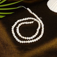 Moony Stone Inci Doğal Taş Dizi (3-4 Mm)