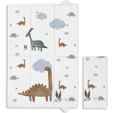 Bebek Altaçma Minderi Seyahat Dinosaurus Yeşil 40 x 60 cm