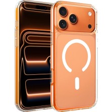 Microsonic Apple iPhone 17 Pro Max Kılıf Magsafe Clear Sararmaz Şeffaf